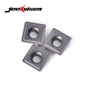 เม็ดมีดกลึง SPMG140512-TG JA115P สำหรับเครื่อง CNC ทำจากทังสเตนคาร์ไบด์ พร้อมเคลือบ PVD สำหรับงานกลึงคุณภาพสูง - Product Image 1