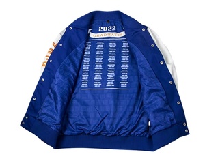 <b>Plus</b> <b>Size</b> Men's Varsity <b>Jacket</b> Custom Logo Embroidery Wool/Polyester Casual Winter <b>Jacket</b> Wholesale - Product Image 3