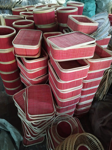 Eco Friendly Decorative Item Bamboo Storage <b>Box</b>, Bamboo <b>Box</b>, Basket From Vietnam Handicraft - Product Image 6