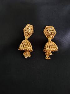 ชุดต่างหูชุบทอง22CT ชุดต่างหูแฟนซีดีไซน์ทันสมัย - Product Image 2