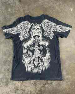 Nueva Camiseta de algodón de gran tamaño gótica Retro para hombre, camisetas casuales de manga corta de calle alta, fardo de ropa mixta utilizado para existencias a granel - Product Image 2