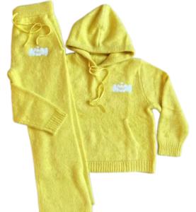 2024 OEM ODM PERSONNALISÉ HOMME MOHAIR PULL ENSEMBLE survêtement survêtement pantalons de survêtement sweats à capuche mentracksuit mode casualwear - Product Image 1