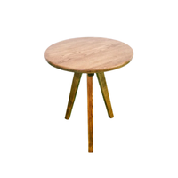 Meuble Van Hue Ensemble table basse ronde en bois de frêne de haute qualité prêt pour l'exportation pour le salon