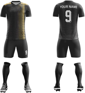 2025 vente chaude de haute qualité conçu sur mesure uniforme de football pour les hommes prix de gros fabriqué au Pakistan - Product Image 2