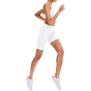 Pantalones cortos de mujer de alta calidad, nuevo diseño, bolsillos laterales, algodón transpirable, patrón básico de comodidad, pantalones cortos personalizables para mujer - Product Image 6