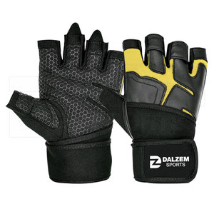 Gants de sécurité réglables d'haltérophilie Gants d'entraînement croisés antidérapants avec une forte adhérence pour l'exercice de gymnastique d'haltérophilie - Product Image 2