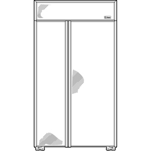 Refrigerador Inteligente ZIS420NNII de 42 Pulgadas, Empotrable, de Dos Puertas, con Capacidad de 25.1 Pies Cúbicos, Modelo 2026 Refrigerador con Descongelación Avanzada Antihielo - Product Image 3