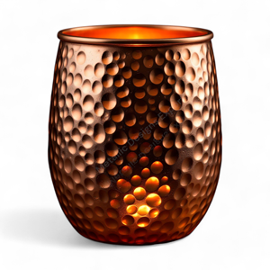 Premium Hammered Copper Mug Eco-Friendly Metal Tumbler for Ayurvedic Benefits for Home Drink Giving and Gifts - Product Image 1