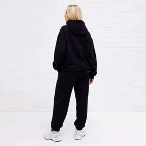 Premium Unisex Conjunto de 2 piezas Sudadera con capucha de gran tamaño y pantalones de chándal Chándales transpirables personalizados Pantalones cargo-Tallas grandes al por mayor - Product Image 2