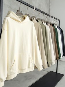 Custom Logo High Quality Bulk Oversized French Terry 100% Cotton Vintage Washed Hoodies High Quality Wholesale DDP Shipping - Product Image 2