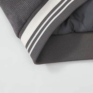 Customizable <b>Men's</b> Varsity Letterman <b>Jacket</b> with Stand Collar Choose Your Own Color Size Winter Season OEM Service Available - Product Image 5