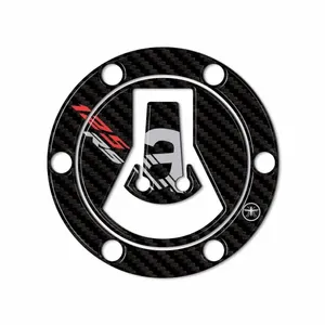 Adesivo 3D Personalizzato per Protezione Tappo Serbatoio con Logo per Aprilia RS 125, Uso Decorativo - Product Image 2