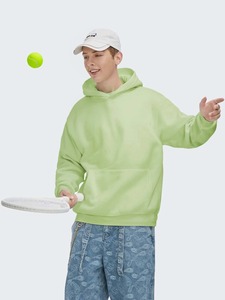 2025 Sudadera con capucha de lana de algodón de gran tamaño para hombre, ropa de calle informal transpirable, suéter, sudaderas con capucha de moda hechas en Pakistán - Product Image 6