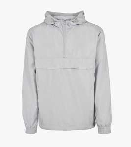 Jersey transpirable de diseño de moda a granel de talla grande 100% poliéster cortavientos Anorak chaqueta con capucha ropa de invierno chaqueta de hombre - Product Image 5