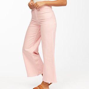 Pantalon cargo élégant taille haute pour femme, coupe large, infroissable, décontracté, avec poches, idéal pour le bureau - Product Image 2