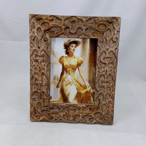 กรอบรูปไม้ทันสมัยคุณภาพสูงดีไซน์สวยไม่ซ้ำใครสำหรับตกแต่งห้องนอนห้องนั่งเล่น - Product Image 2