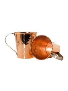 Perfectly crafted copper mule mugs with <b>charming</b> rustic feel antique finished for stylish drink presentation and bar aesthetics - Product Image 5