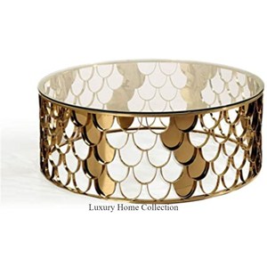 Mesa auxiliar decorativa para el hogar de forma redonda de diseño único, de alta calidad Material, aspecto admirable, accesorios para muebles de sala de estar - Product Image 1