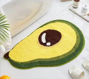 Tapis en polyester tufté lavable à l'avocat - Product Image 2