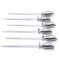 Pinces à barbecue avec fourchette à viande et spatule en acier inoxydable pour légumes de boeuf et plus encore