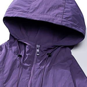 Chaqueta informal de manga larga con cuello levantado para hombre, chaqueta holgada con estampado de montaña y bolsillos para exteriores, media cremallera - Product Image 3