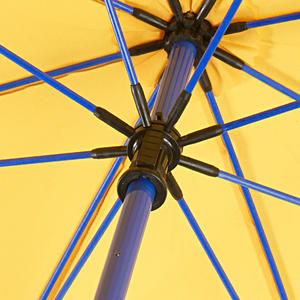 Paraguas de Golf Automático con Mango de Madera, Tela Pongee 190T, Impermeable, Resistente al Viento, de Una Sola Capa, Personalizable con Logotipo - Product Image 3