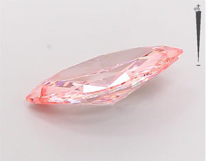 2.00 Marquise CUT Pink VS VVS Lab ปลูกเพชรแบบหลวม - Product Image 3