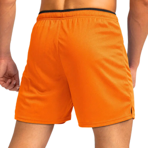 กางเกงขาสั้นผ้าฝ้ายเอวกลางแบบลำลองสำหรับผู้ชายกางเกงขาสั้นสำหรับใส่ไปยิมเป็นมิตรกับสิ่งแวดล้อมป้องกันการเกิดริ้วรอยฟอกสี - Product Image 3