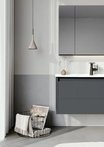 Luxury Likya <b>Vanity</b> Cabinet <b>with</b> Single <b>Drawer</b> and Basin - Product Image 5