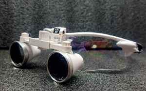 LOUPE DENTAIRE LOUPE CHIRURGICALE BINOCULAIRE MAGNIFICATION 4X LOUPE FABRICATION PAR MARS ..... - Product Image 3