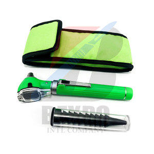 Mini otoscopio de fibra óptica ENT de diagnóstico conjunto disponible diferentes colores instrumento tamaño de bolsillo - Product Image 3