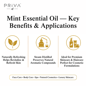 Aceite de Menta Orgánico Marroquí a Granel, Mentha Viridis, Destilado al Vapor, Certificado USDA y Ecocert, Grado Cosmético y de Aromaterapia - Product Image 4
