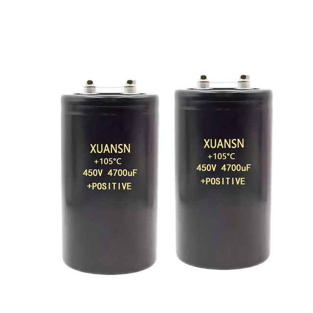 Production Suppliers 4700uF 450V Aluminum Electrolytic Capacitor for Inverter UPS Motor Start Power Supply Equipment