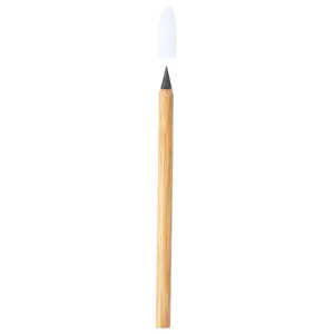 Penna Promozionale Ecologica in Bambù Tivoid Senza Inchiostro, Gadget Verde - Product Image 3