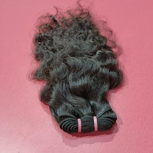Premium Quality Virgin Spring Curly Weave Human <b>Hair</b> <b>Extensions</b> for Stylish Looks - Product Image 4