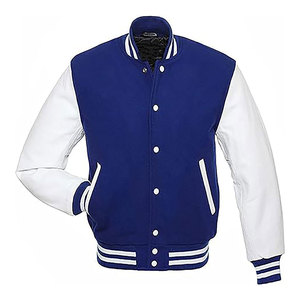 OEM Service Customizable <b>Long</b> Sleeve Varsity <b>Jacket</b> New Style Winter Wool Streetwear CollegeBaseballjacket for <b>men</b> - Product Image 3
