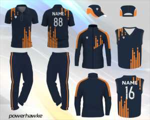 Uniforme de grillo con cuello redondo, camiseta, pantalones con logotipo personalizado, nombre de equipo disponible en colores decentes - Product Image 3