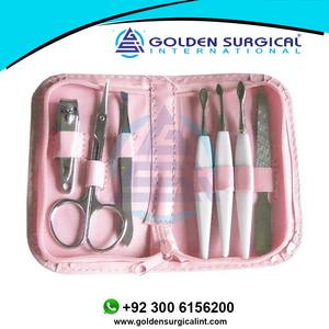 Juego de manicura de 7 piezas en cartera |   Instrumentos de Manicura de Marca Privada con Diseño Personalizado y Logotipo Personalizado, Dropshipping - Product Image 4