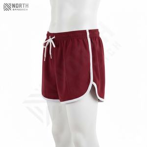 Pantalones Cortos Deportivos de Poliéster para Hombre de Alta Calidad, Personalizados, con Bolsillo con Cremallera, Sublimación, Pantalones Cortos de Muay Thai, Pantalones Cortos Deportivos de Malla para Hombre - Product Image 2