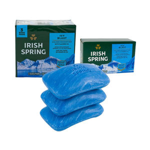 Jabón en Barra Blanqueador Herbal Irish Spring Icy Blast para Hombre, Aroma Fresco y Limpio, 12 Horas, Envase de Cartón Reciclable, Paquete de 24, 3.7 Oz - Product Image 1