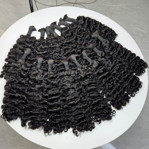 Honest Hair Curly Bulk Vietnamese Virgin Human Hair Natural Color 100g No Weft Soft Full Curls for <b>Braiding</b> Crochet & <b>Wig</b> Making - Product Image 3
