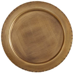 Assiette de présentation en argent martelé, de haute qualité, faite à la main, de forme ronde, sous-assiette, vente chaude, assiette décorative pour mariage indien - Product Image 6
