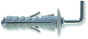Tassello Sb 12/2 Con Gancio Medio 100 Pezzi Mm. 12x45 - Product Image 1