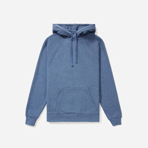 Sweats à capuche longs de bonne qualité hiver hommes 100% coton sweat à capuche surdimensionné hiver anti-boulochage dernière conception sweat à capuche en gros - Product Image 1