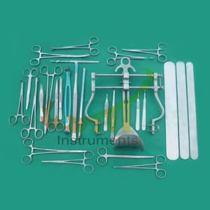 Nuevo conjunto de instrumentos quirúrgicos de laparotomía básica de acero inoxidable alemán de 81 piezas Nuevo A + Calidad Premium | Instrumentos OldMed - Product Image 1