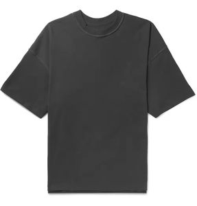 Verano personalizado Hip Hop Streetwear Vintage de gran tamaño Stone Acid Wash camiseta Heavyweight Premium algodón camiseta para hombres - Product Image 2