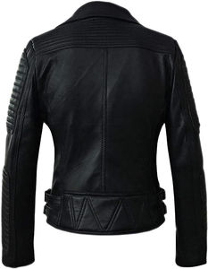 Chaqueta Acolchada de Piel de Vaca Genuina para Mujer, Fabricación Profesional, Calidad Premium, Tinte Liso, Invierno 2026, Nueva Llegada, Ecológica - Product Image 3