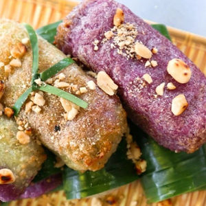 Emballage sous vide 40x30 pcs 11.60oz gâteau aux bananes congelées gâteau boulette de banane congelée rôtie de haute qualité - Product Image 1