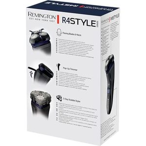 Afeitadora Eléctrica Inalámbrica Húmeda/Seca con Recorte de Precisión, Cabezales Giratorios Ergonómicos, Triple Cuchilla, IPX7, Afeitadora Facial Lavable con Guía para Barba - Product Image 2