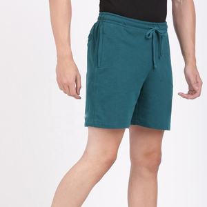 Pantalones cortos de lana de algodón para hombre, pantalones cortos de chándal de lana de algodón 100%, pantalones cortos personalizados para hombre al por mayor - Product Image 5